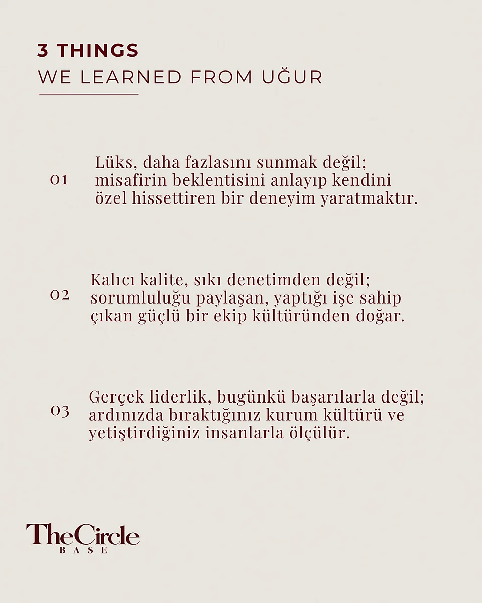 3 things we learned from Uğur